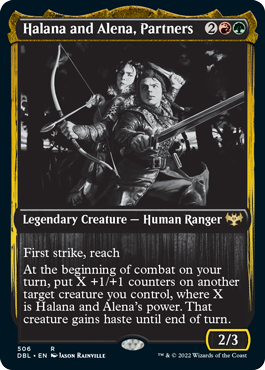 Halana and Alena, Partners [Innistrad: Double Feature] | Deep Dive Games St. Marys