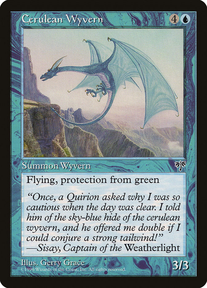 Cerulean Wyvern [Mirage] | Deep Dive Games St. Marys