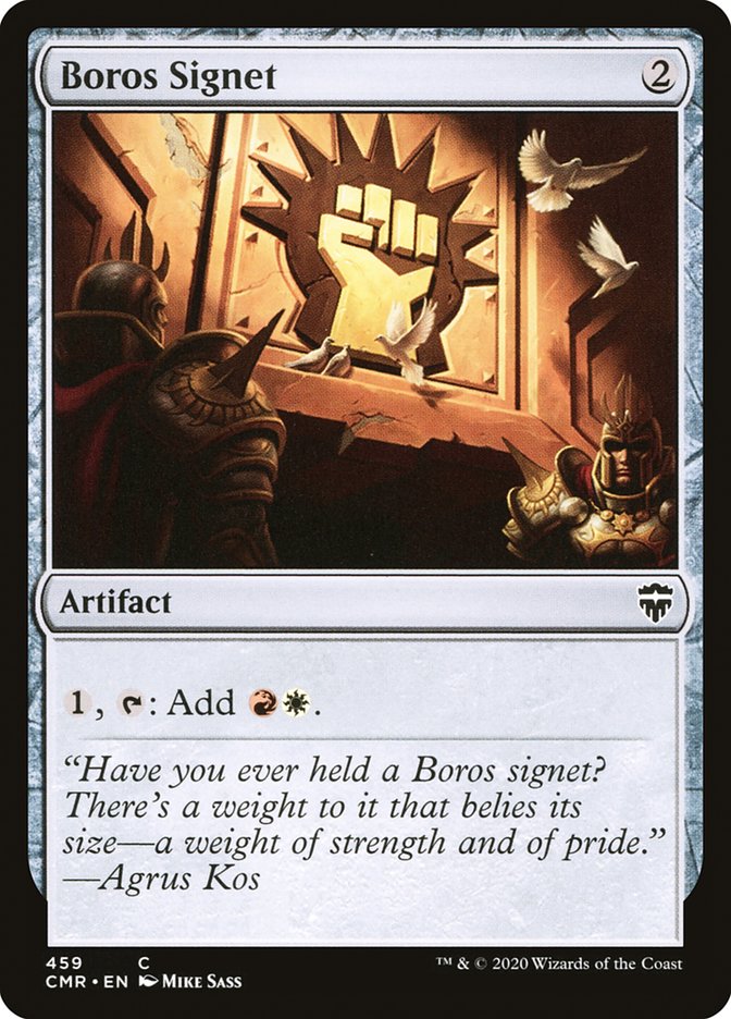 Boros Signet [Commander Legends] | Deep Dive Games St. Marys