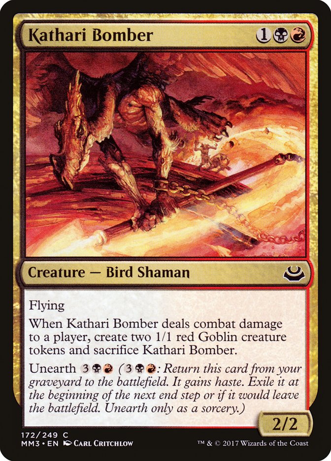 Kathari Bomber [Modern Masters 2017] | Deep Dive Games St. Marys