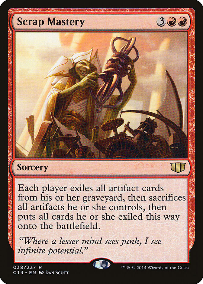 Scrap Mastery [Commander 2014] | Deep Dive Games St. Marys