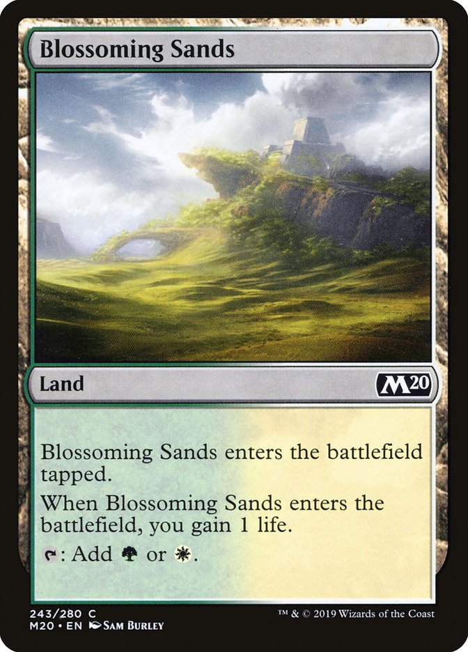 Blossoming Sands [Core Set 2020] | Deep Dive Games St. Marys