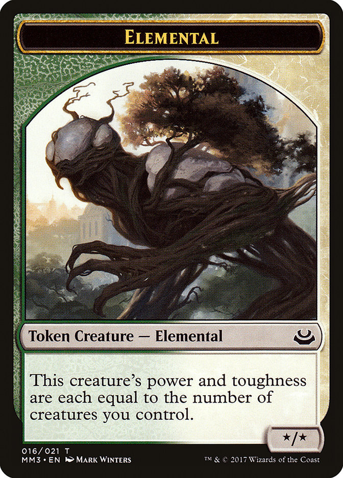 Elemental Token [Modern Masters 2017 Tokens] | Deep Dive Games St. Marys