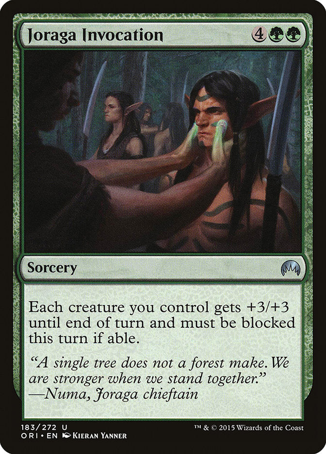 Joraga Invocation [Magic Origins] | Deep Dive Games St. Marys