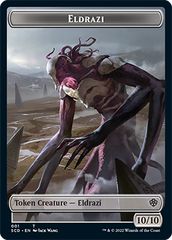 Eldrazi // Soldier Double-Sided Token [Starter Commander Decks] | Deep Dive Games St. Marys