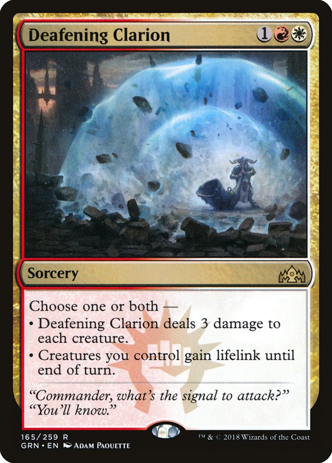 Deafening Clarion [Guilds of Ravnica] | Deep Dive Games St. Marys