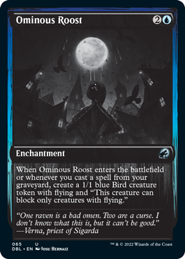 Ominous Roost [Innistrad: Double Feature] | Deep Dive Games St. Marys