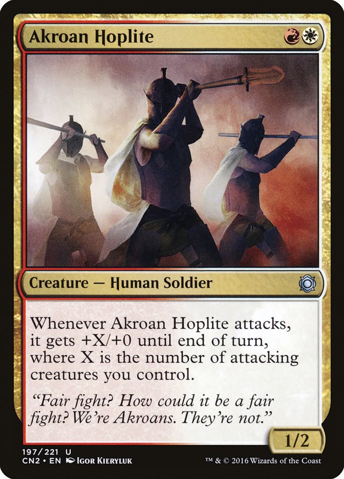 Akroan Hoplite [Conspiracy: Take the Crown] | Deep Dive Games St. Marys
