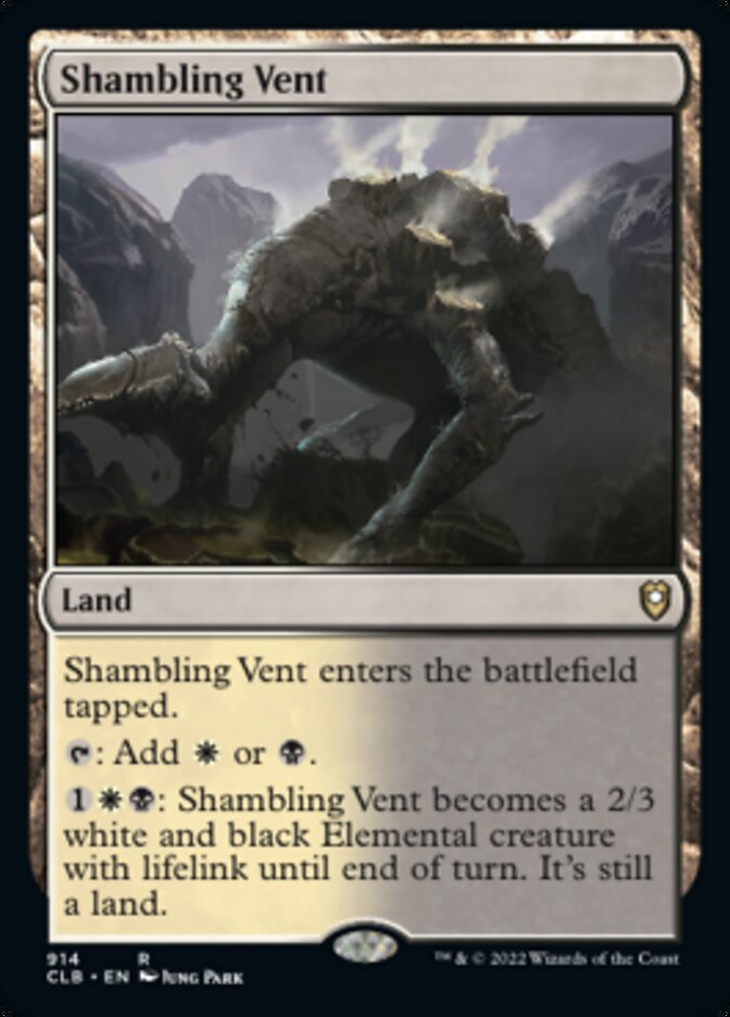 Shambling Vent [Commander Legends: Battle for Baldur's Gate] | Deep Dive Games St. Marys