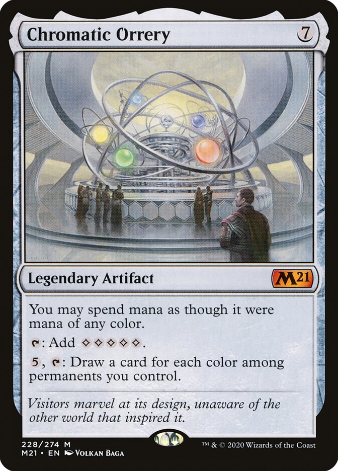 Chromatic Orrery [Core Set 2021] | Deep Dive Games St. Marys