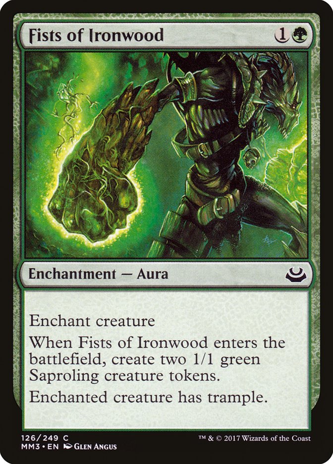 Fists of Ironwood [Modern Masters 2017] | Deep Dive Games St. Marys