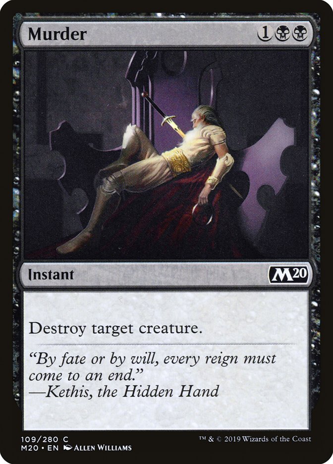 Murder [Core Set 2020] | Deep Dive Games St. Marys