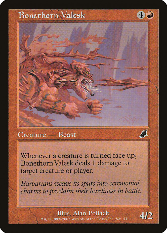 Bonethorn Valesk [Scourge] | Deep Dive Games St. Marys