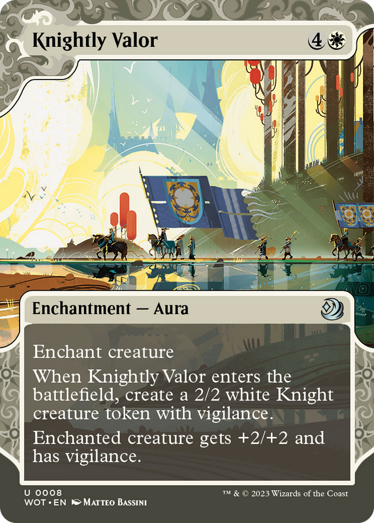 Knightly Valor [Wilds of Eldraine: Enchanting Tales] | Deep Dive Games St. Marys