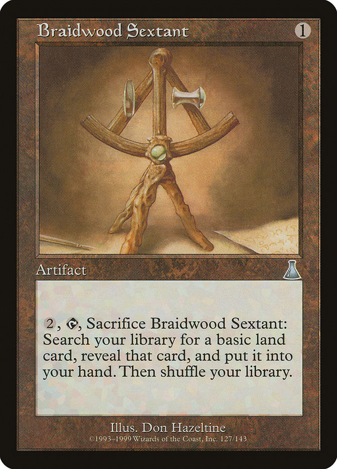 Braidwood Sextant [Urza's Destiny] | Deep Dive Games St. Marys