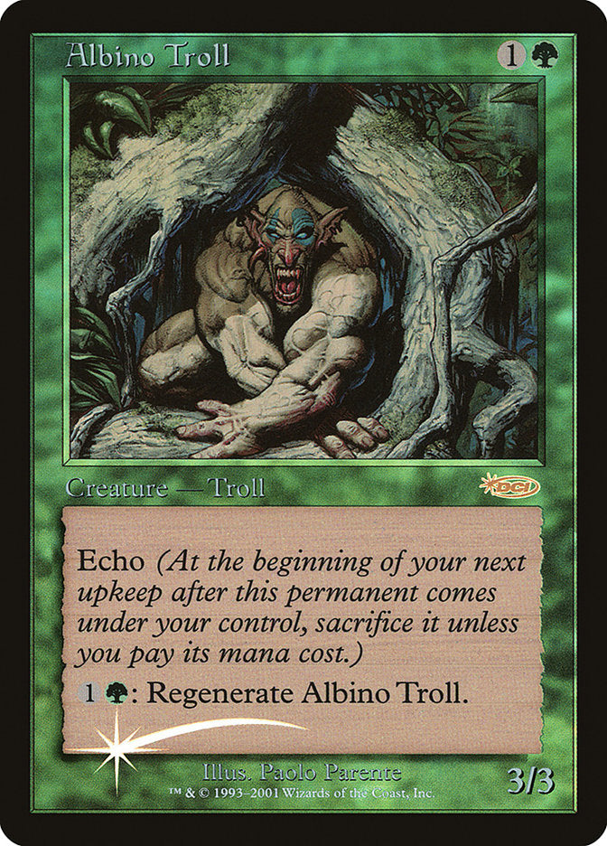 Albino Troll [Friday Night Magic 2002] | Deep Dive Games St. Marys