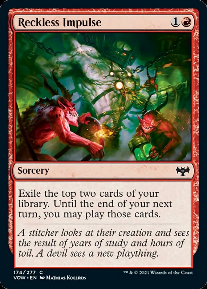 Reckless Impulse [Innistrad: Crimson Vow] | Deep Dive Games St. Marys