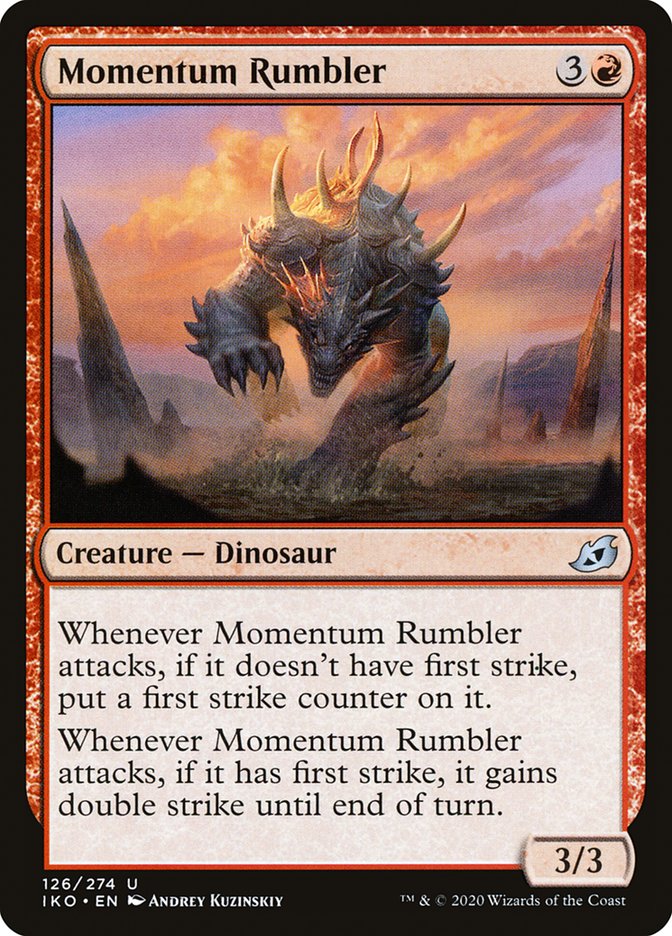 Momentum Rumbler [Ikoria: Lair of Behemoths] | Deep Dive Games St. Marys