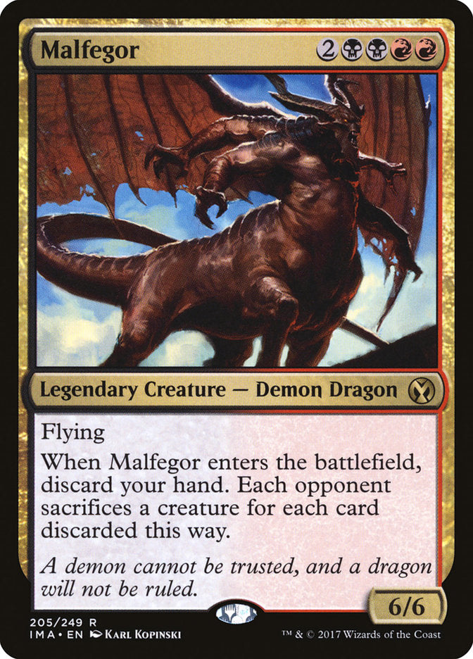 Malfegor [Iconic Masters] | Deep Dive Games St. Marys