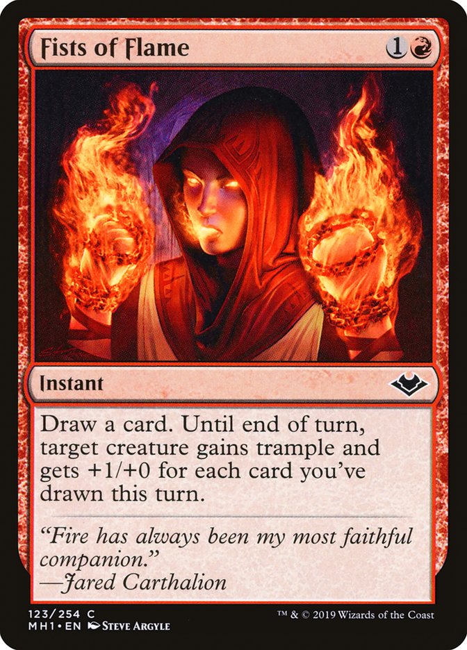 Fists of Flame [Modern Horizons] | Deep Dive Games St. Marys