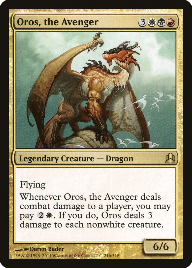 Oros, the Avenger [Commander 2011] | Deep Dive Games St. Marys