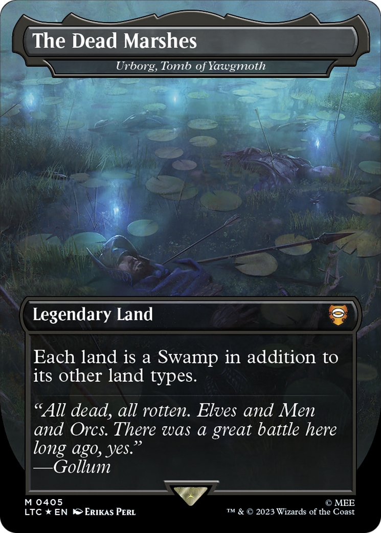 Urborg, Tomb of Yawgmoth - The Dead Marshes (Surge Foil Realms and Relics) [The Lord of the Rings: Tales of Middle-Earth Commander] | Deep Dive Games St. Marys