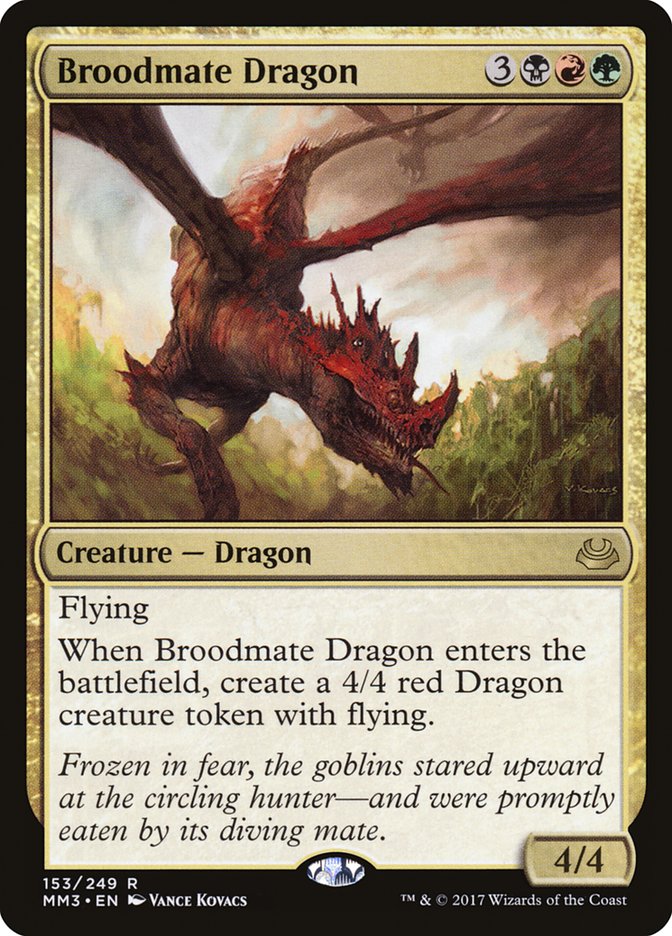 Broodmate Dragon [Modern Masters 2017] | Deep Dive Games St. Marys