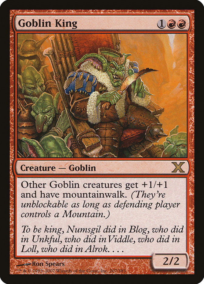 Goblin King [Tenth Edition] | Deep Dive Games St. Marys