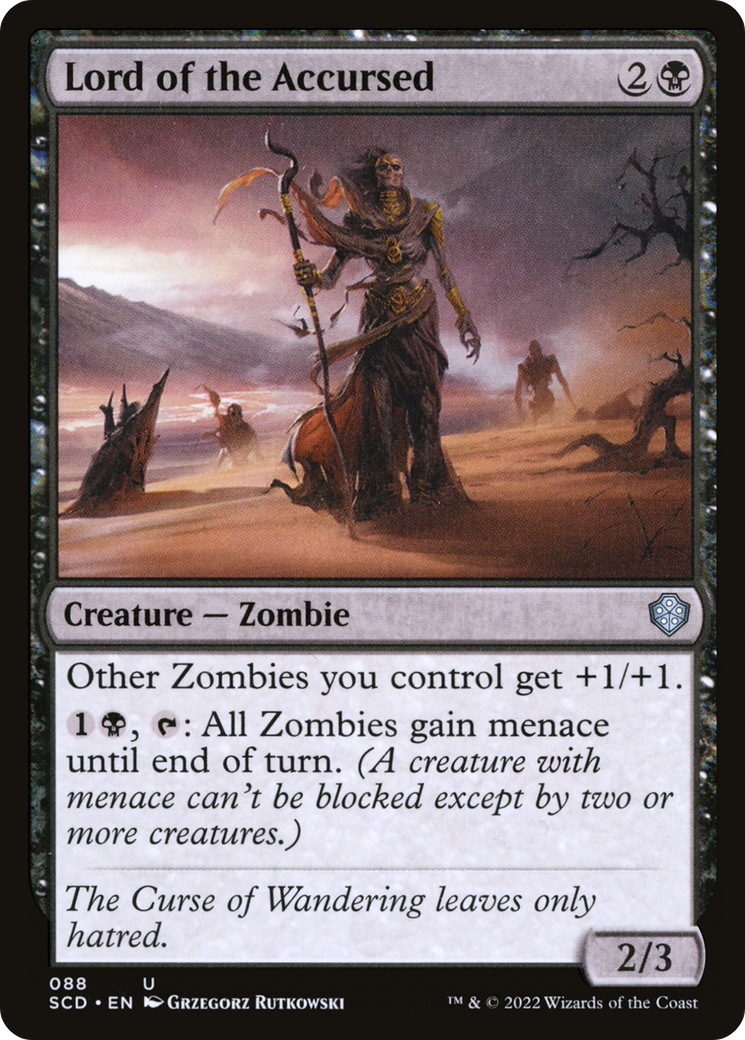 Lord of the Accursed [Starter Commander Decks] | Deep Dive Games St. Marys