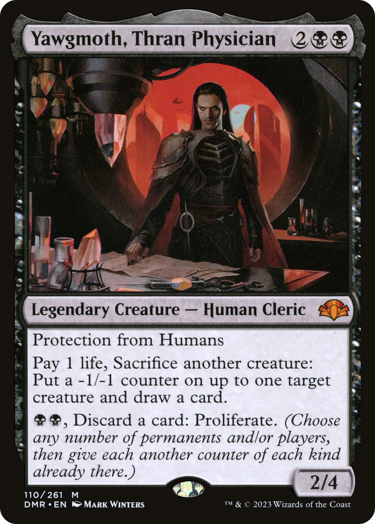 Yawgmoth, Thran Physician [Dominaria Remastered] | Deep Dive Games St. Marys