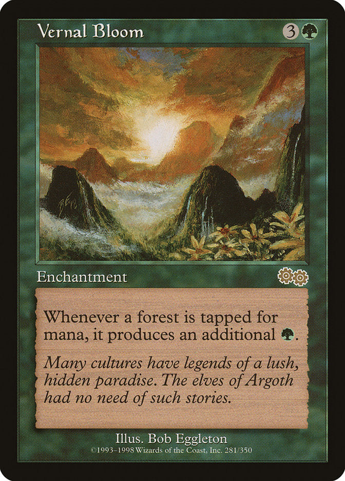 Vernal Bloom [Urza's Saga] | Deep Dive Games St. Marys