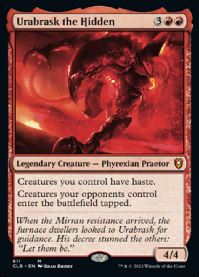 Urabrask the Hidden [Commander Legends: Battle for Baldur's Gate] | Deep Dive Games St. Marys