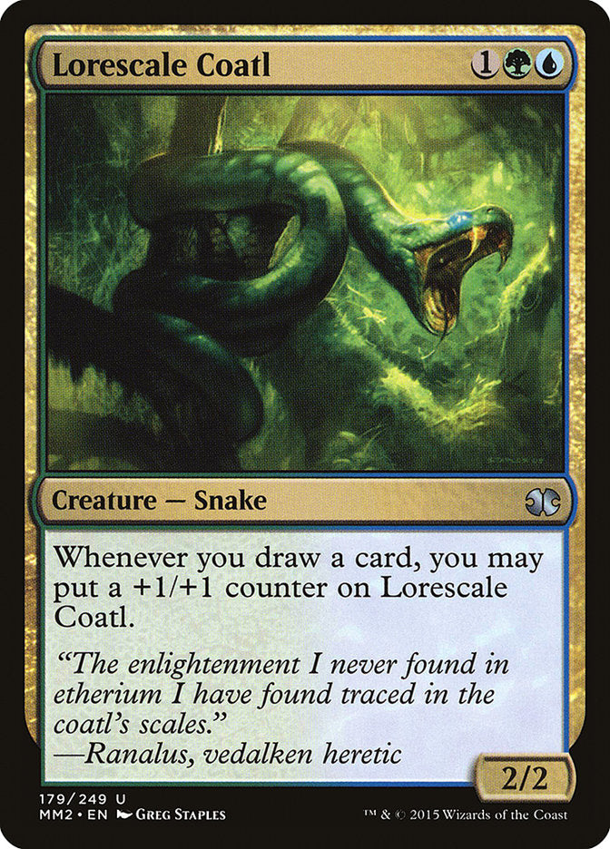Lorescale Coatl [Modern Masters 2015] | Deep Dive Games St. Marys