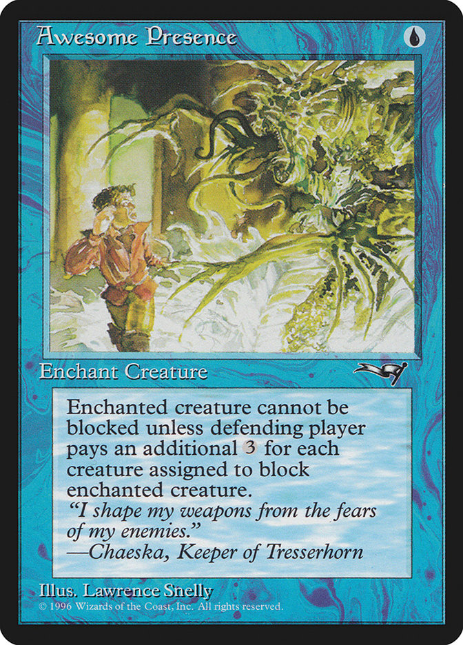 Awesome Presence (Creature Side) [Alliances] | Deep Dive Games St. Marys