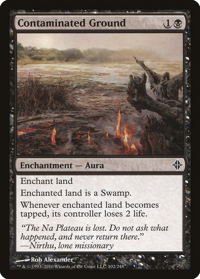 Contaminated Ground [Rise of the Eldrazi] | Deep Dive Games St. Marys