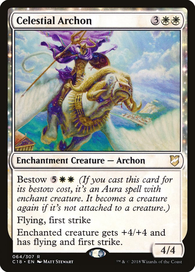Celestial Archon [Commander 2018] | Deep Dive Games St. Marys