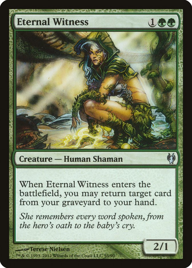 Eternal Witness [Duel Decks: Izzet vs. Golgari] | Deep Dive Games St. Marys