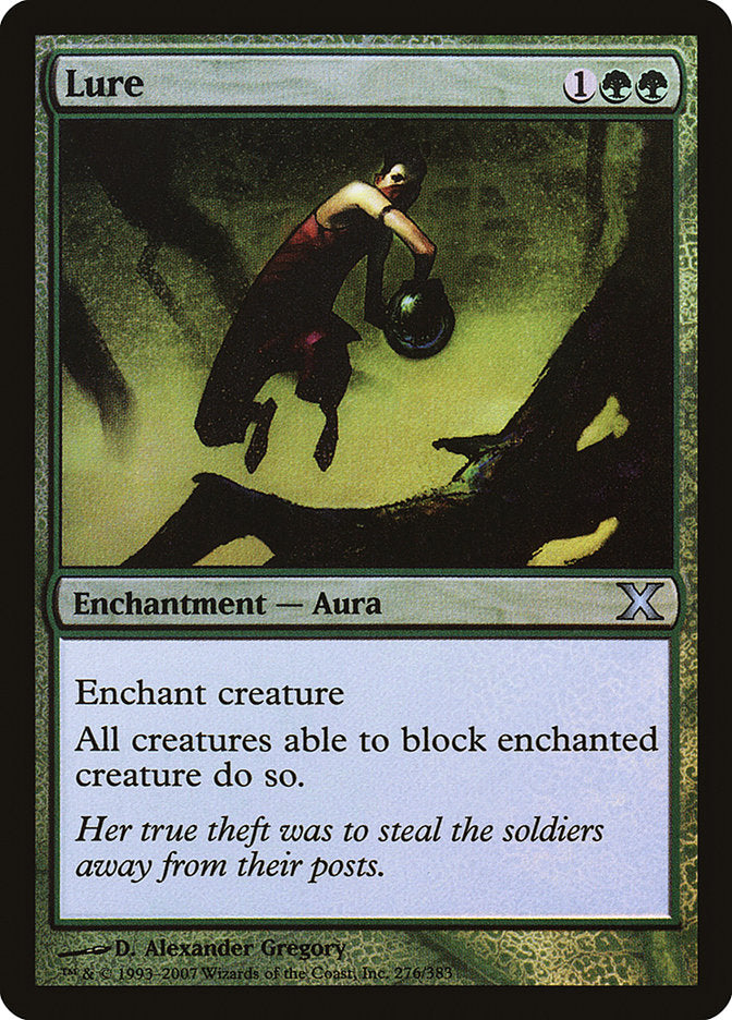 Lure (Premium Foil) [Tenth Edition] | Deep Dive Games St. Marys