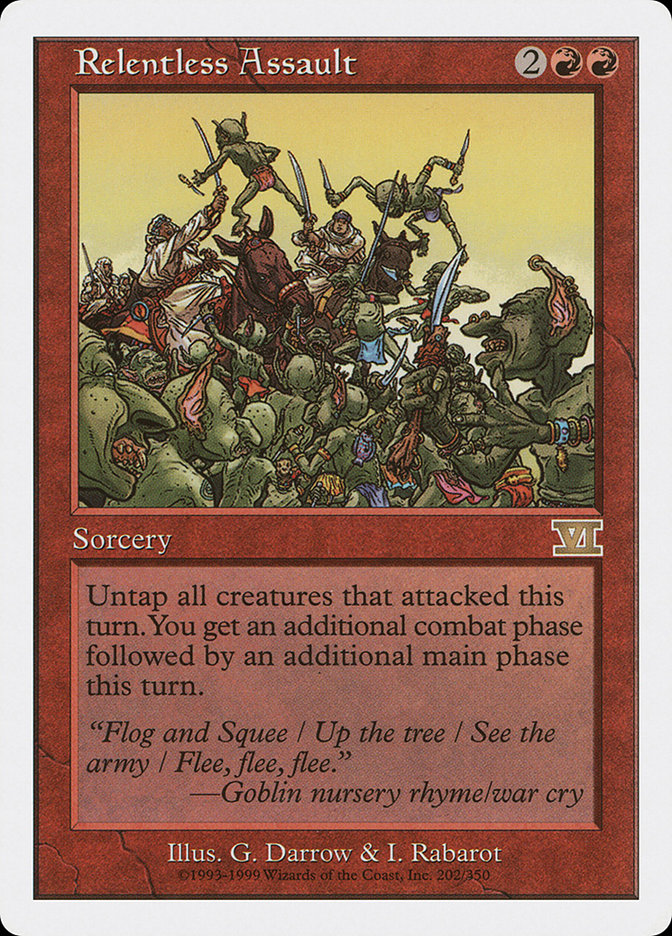 Relentless Assault [Classic Sixth Edition] | Deep Dive Games St. Marys