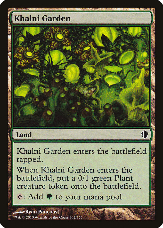 Khalni Garden [Commander 2013] | Deep Dive Games St. Marys