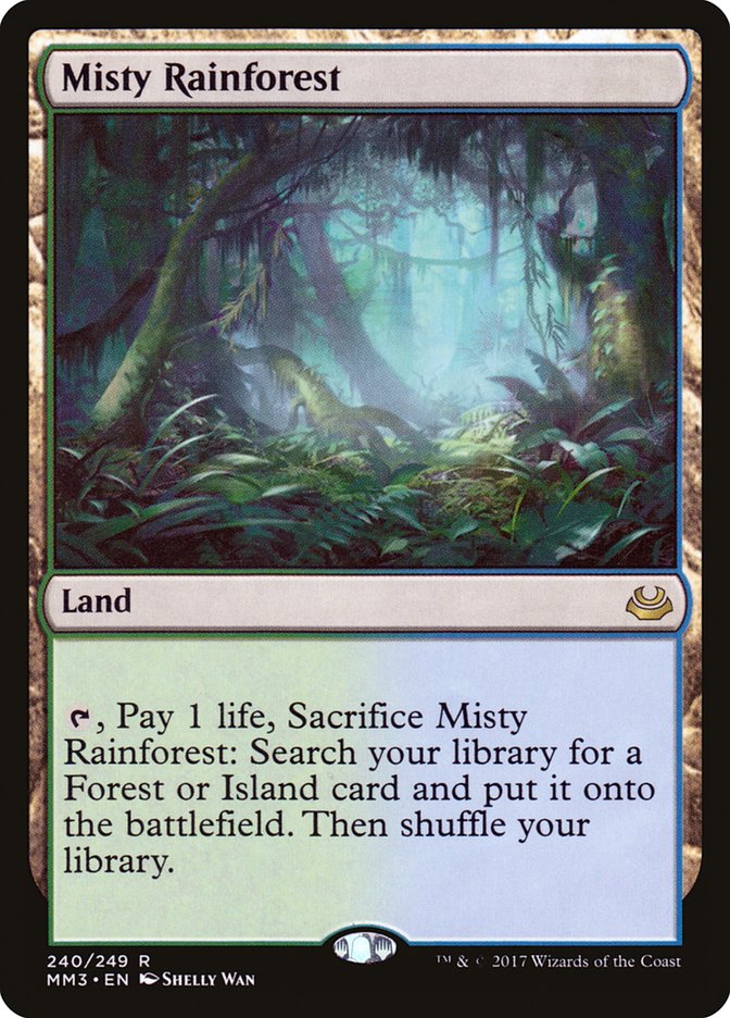 Misty Rainforest [Modern Masters 2017] | Deep Dive Games St. Marys