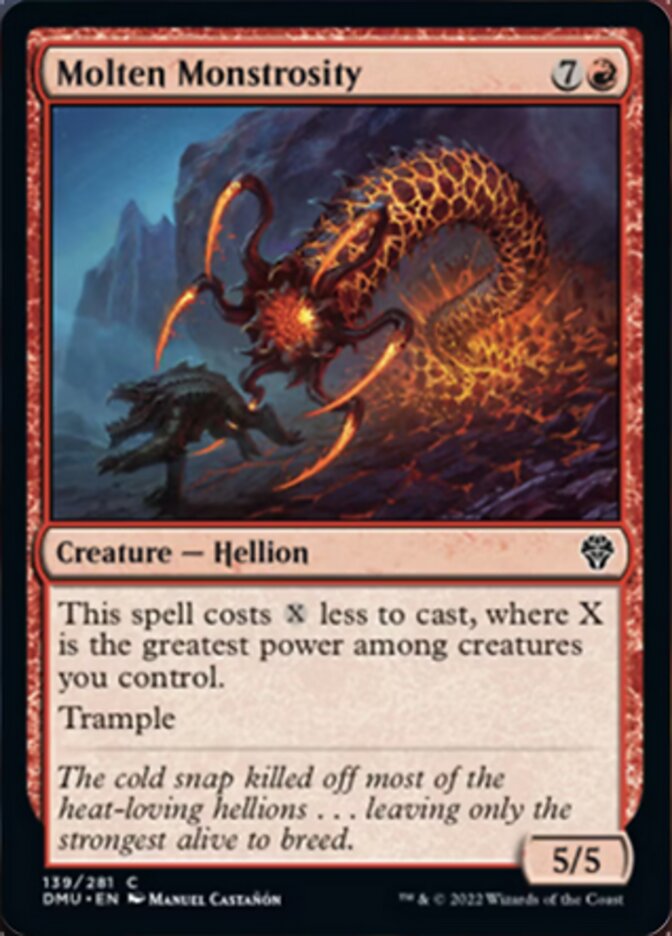 Molten Monstrosity [Dominaria United] | Deep Dive Games St. Marys