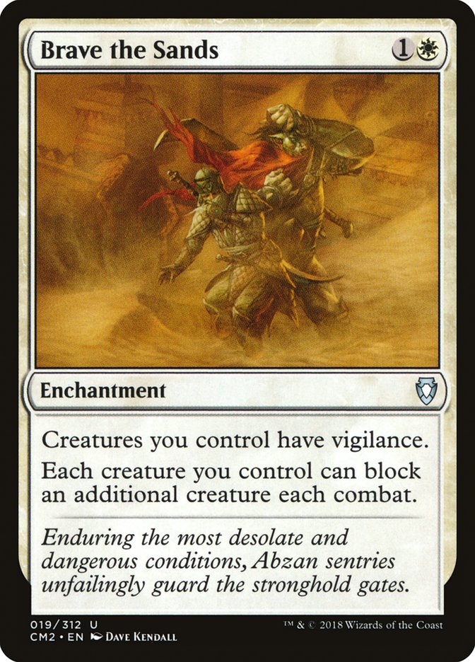 Brave the Sands [Commander Anthology Volume II] | Deep Dive Games St. Marys