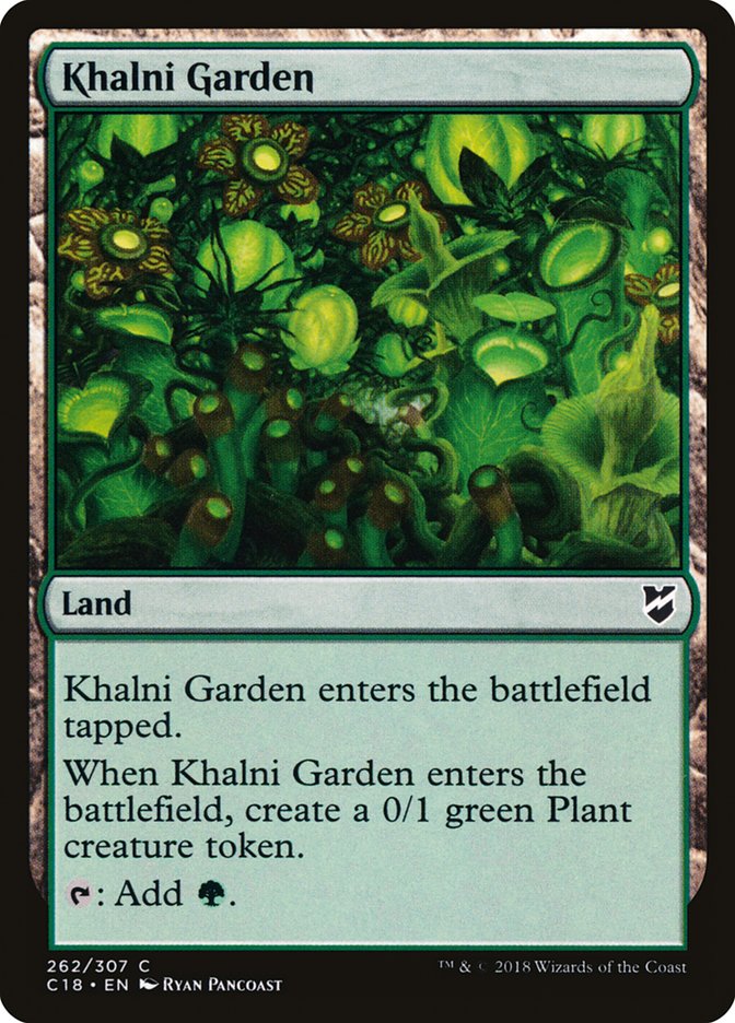 Khalni Garden [Commander 2018] | Deep Dive Games St. Marys