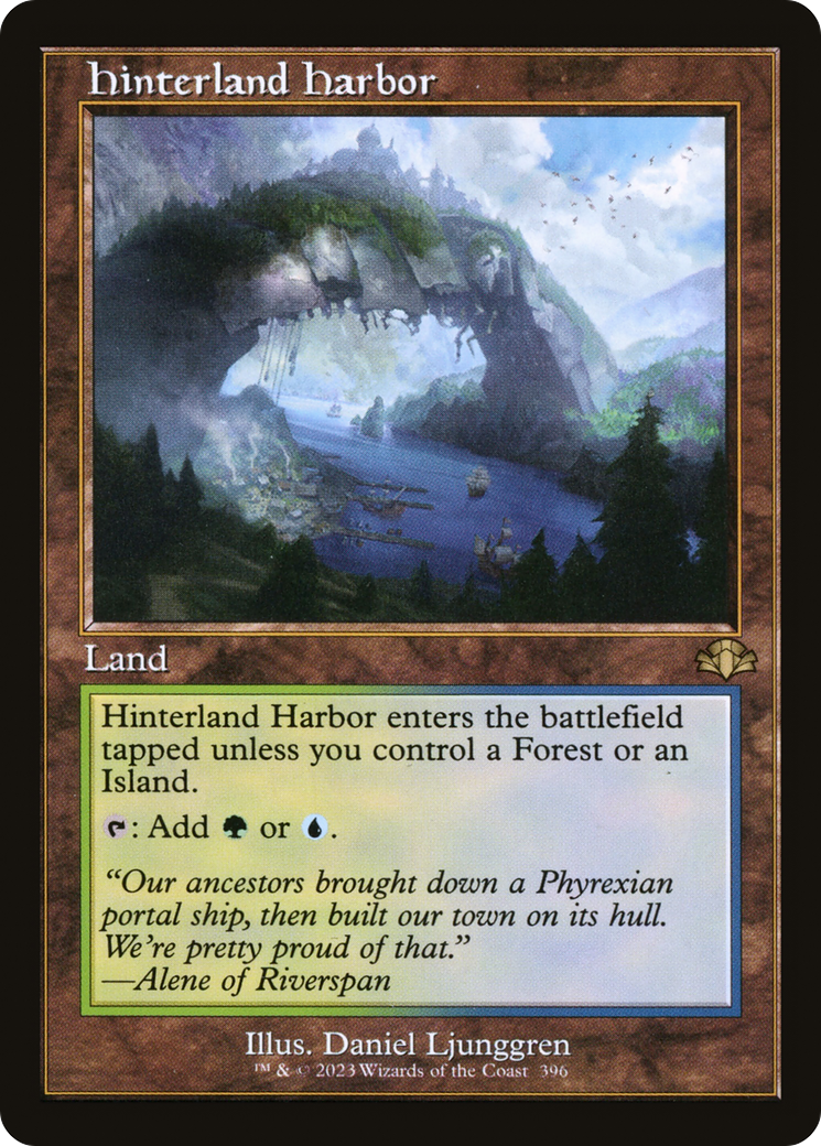Hinterland Harbor (Retro) [Dominaria Remastered] | Deep Dive Games St. Marys