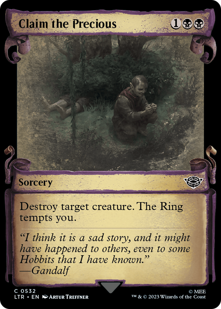 Claim the Precious [The Lord of the Rings: Tales of Middle-Earth Showcase Scrolls] | Deep Dive Games St. Marys