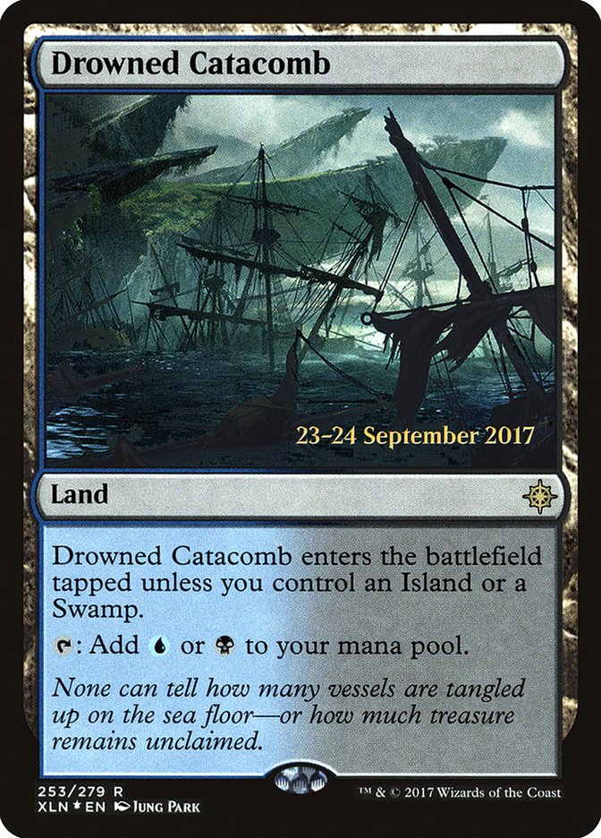 Drowned Catacomb [Ixalan Prerelease Promos] | Deep Dive Games St. Marys