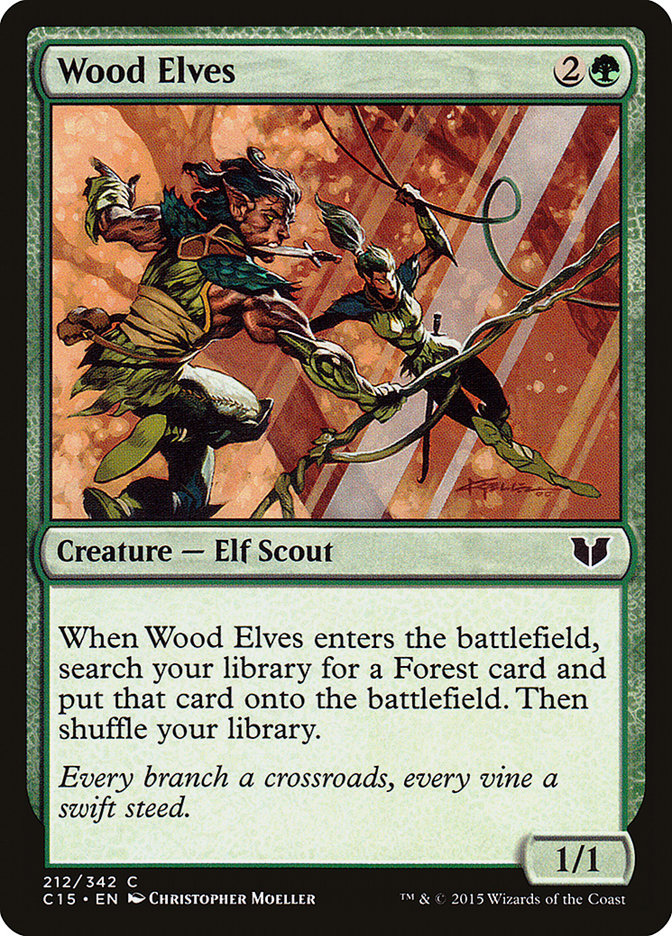 Wood Elves [Commander 2015] | Deep Dive Games St. Marys