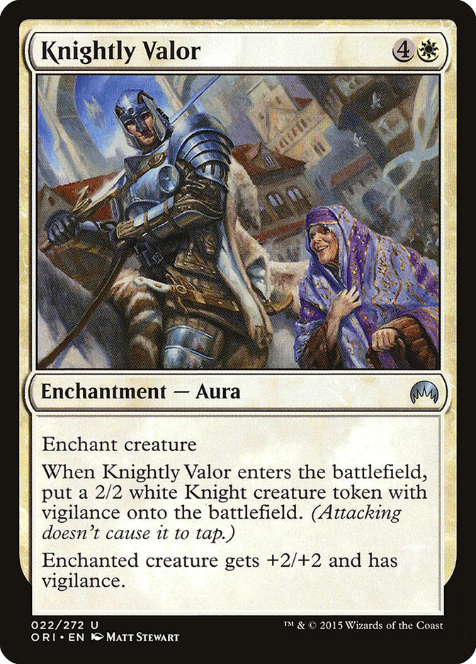 Knightly Valor [Magic Origins] | Deep Dive Games St. Marys
