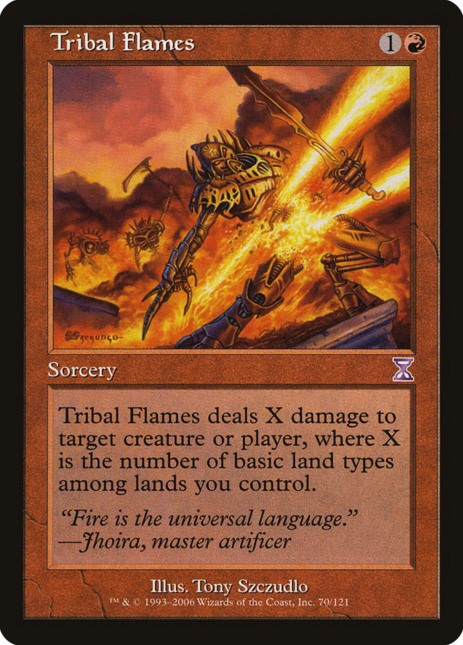 Tribal Flames [Time Spiral Timeshifted] | Deep Dive Games St. Marys